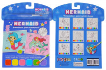 CRAFT WATERCOLOUR BOOK INCLUDING MERMAID BRUSH