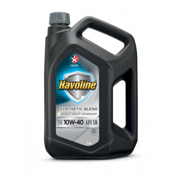 CALTEX HAVOLINE SYNBLEND 10W40 ENGINE OIL 5L