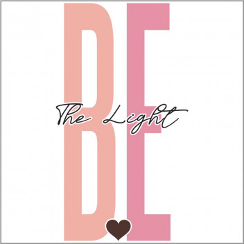 BE THE LIGHT VINYL CRAFT UV DTF STICKER