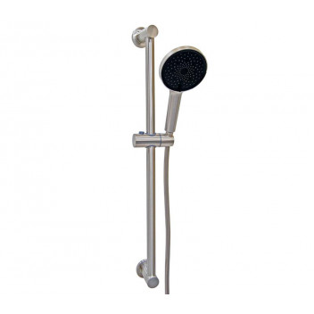 BLUTIDE ROUND 4-FUNCTION STAINLESS STEEL SHOWER RAIL SET