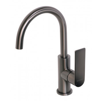 MIXER BASIN GOOSENECK SILK GUNMETAL BLUTIDE