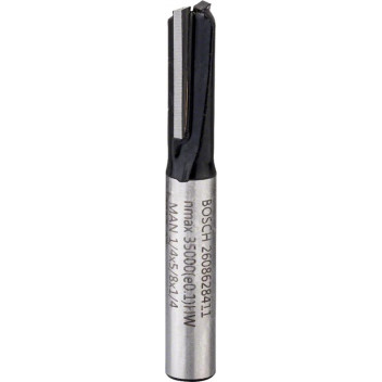 BOSCH STRAIGHT ROUTER BIT D1 6.35MM L 16MM G 48MM