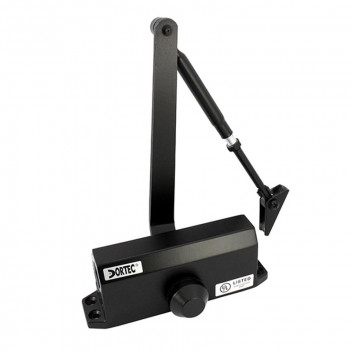 BBL LIGHT DUTY BLACK FIRE RATE DOOR CLOSER 45-65KG