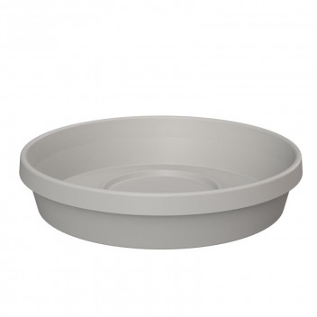 SEBOR LIGHT GREY PLASTIC SAUCER 20CM
