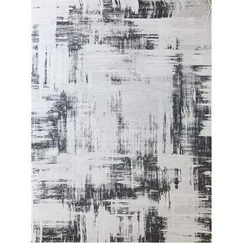 ORION GREY ABSTRACT DESIGN RUG 120X170