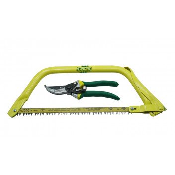 LASHER BOW HACKSAW AND SECATEUR COMBINATION GARDEN TOOL