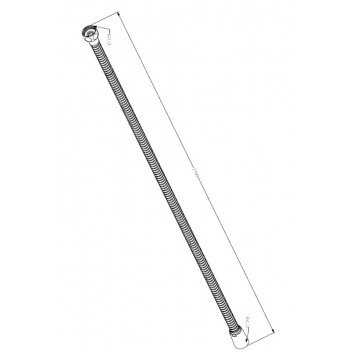COBRA STAINLESS STEEL SHOWER HOSE 1700MM