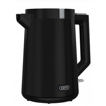 KETTLE GLOW PIANO BLACK 1.7L DEFY