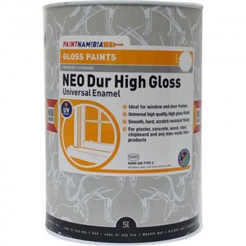 PAINT ENAMEL GLOSS TILE RED 15 NEO DUR 5L NEO