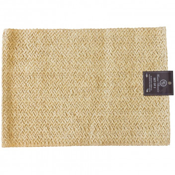 NATURALS BEIGE WOVEN PLACEMATS 2PIECE