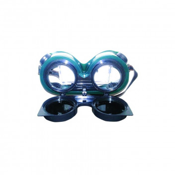 SAFETY GOGGLE WAN WELDING FLIP FRONT GREEN
