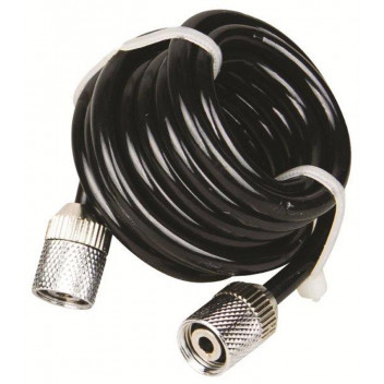 AIRCRAFT AIRBRUSH HOSE SPIRAL 1.5M M5XM5 F/F