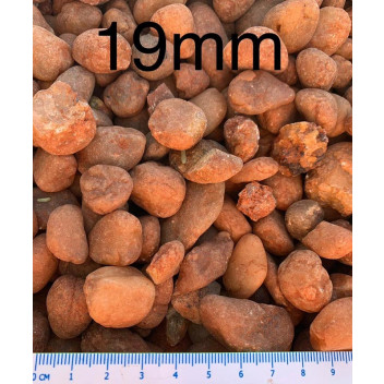 KALAHARI RED STONE DECOR 19MM 40KG