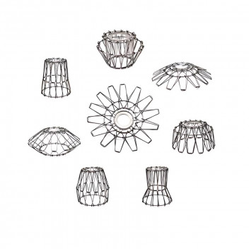 OLITE BLACK SHAPE CHANGING E27 WIRE PENDANT 250MM