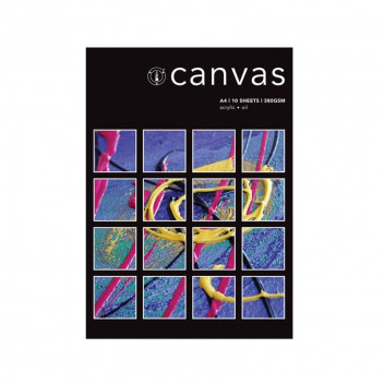 CANVAS PAD A4 10 SHEETS
