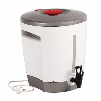 GREY AND WHITE POLYPROPYLENE ELECTRICAL CATERING URN 20L