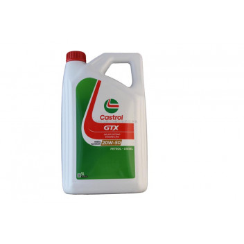 CASTROL GTX OIL ENGINE 20W50 5L