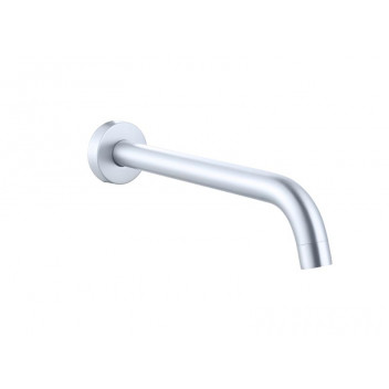 BIJIOU CHROME WALL MOUNTED BASIN AND BATH SPOUT