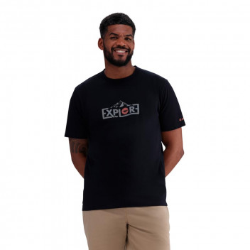 DISCOVERY BLACK MENS TSHIRT 3XLARGE