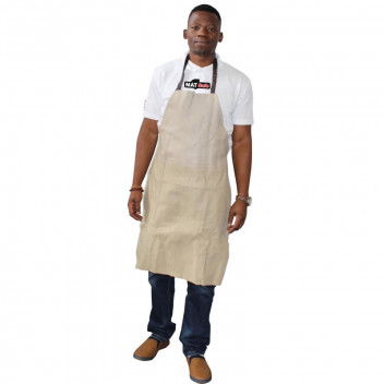 STANDARD APRON CHROME LEATHER