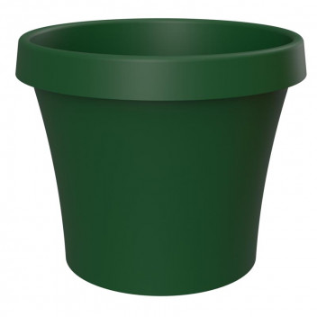 SEBOR DARK GREEN PLASTIC POT 7.5CM