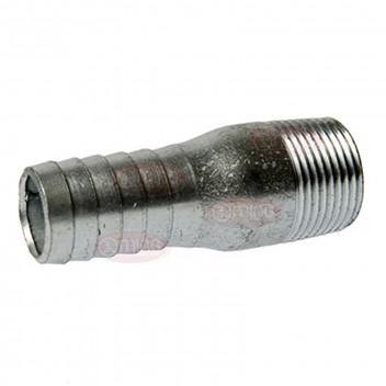 GALVANIZED SWAGE NIPPLE 25MM