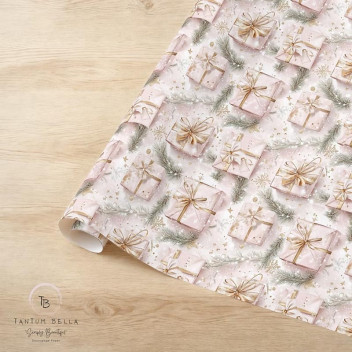 WRAPPING PAPER CHRISTMAS GIFTS 500X750MM