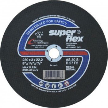 SUPERFLEX STEEL WHEEL CUT 230X3X22.2M