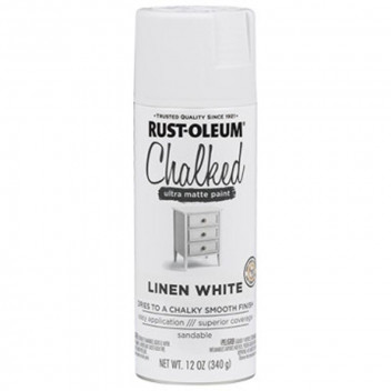 R-OLEUM CHALKED LINEN WHITE SPRAY PAINT 340G