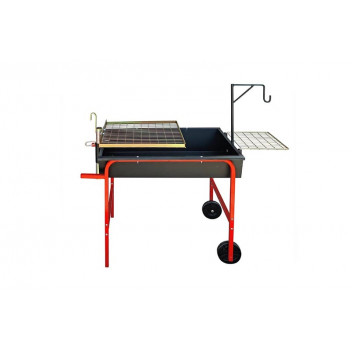 PORTABLE MILD STEEL CHARCOAL BRAAI