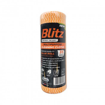 BLITZ TEAR OFF ROLL MULTIPUPOSE CLOTH 35PACK