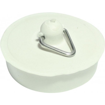 SUNRIDGE BATH PLUG WHITE 40MM 1 PER PACK