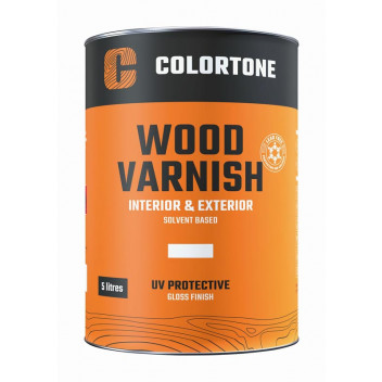 COLORTONE DARK OAK INTERIOR / EXTERIOR SOLVENT BASED WOOD VARNISH 5L