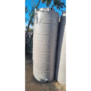 VERTICAL SLIMLINE BROWN GRAPHITE WATER TANK 1000L 30KG