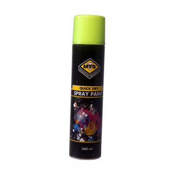 MTS FLUORESCENT YELLOW SPRAY PAINT 300ML