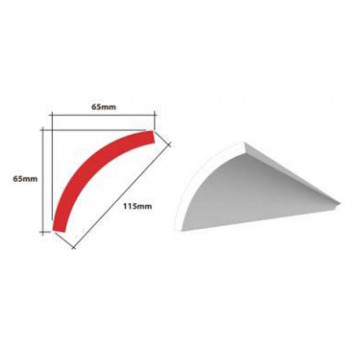 BIG COVE CORNICE 65MM X 65MM X 110MM 4 X 2M PER PACK