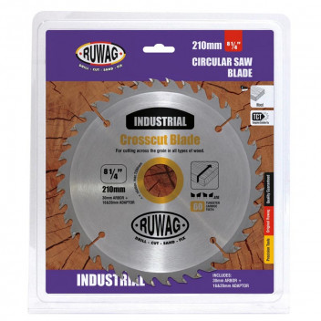 RUWAG 210MM STANDARD CIRCULAR SAW BLADE Z60