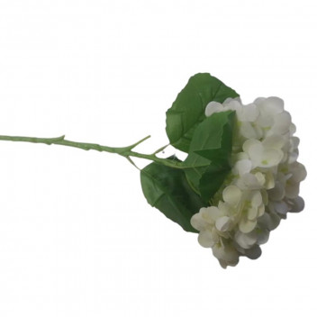 WHITE HYDRANGEA ARTIFICIAL FLOWER