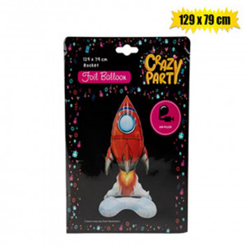 FOIL ROCKET BALLOON