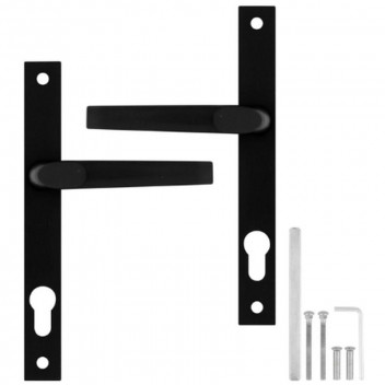 SLIMLINE CHARCOAL ALUMINIUM DOOR HANDLE