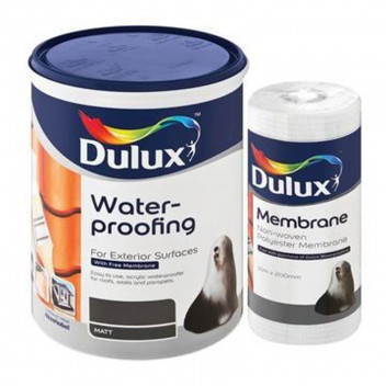 DULUX CHARCOAL ACRYLIC WATERPROOFING 5L