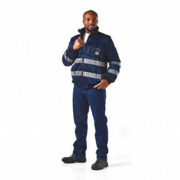 DROMEX HIVIZ NAVY APOLLO THERMAL JACKET LARGE