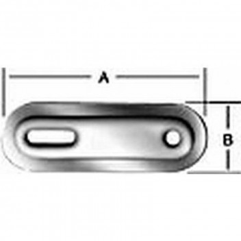 PLATE   CONNECT  VARIABLE GALVANIZED  63X22MM  00174003Z