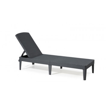 GRAPHITE PATIO SUN LOUNGER