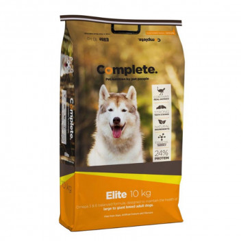 COMPLETE ELITE LARGE GIANT BREED 24PERCENT PROTEIN DOG FOOD 10KG
