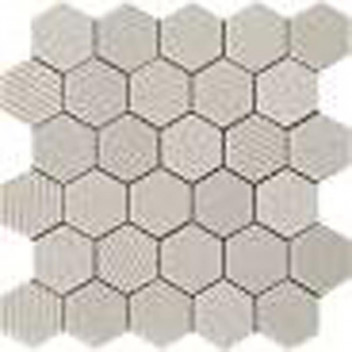 MILKY WHITE MULTI HEXAGON POLISHED MOSAIC 280X275MM
