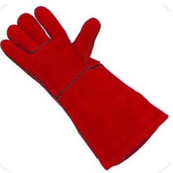 AFROX RED LEATHER GLOVE 20CM