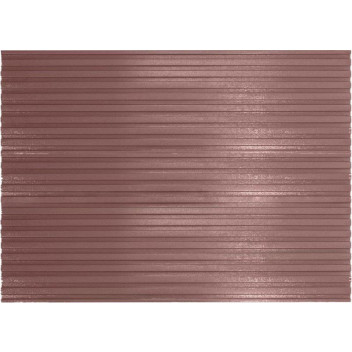 ECONO RANGE BUFFALO BROWN WOODGRAIN STANDARD ROLL-UP GARAGE DOOR