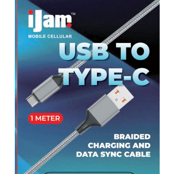 IJAM DATA CHARGER USB TO TYPE C 1M CABLE