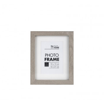 PHOTO FRAME RUSTIC GREY  10X15CM